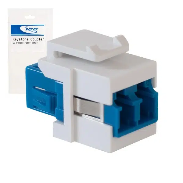 ICC LC to LC Duplex Fiber Optic Coupler